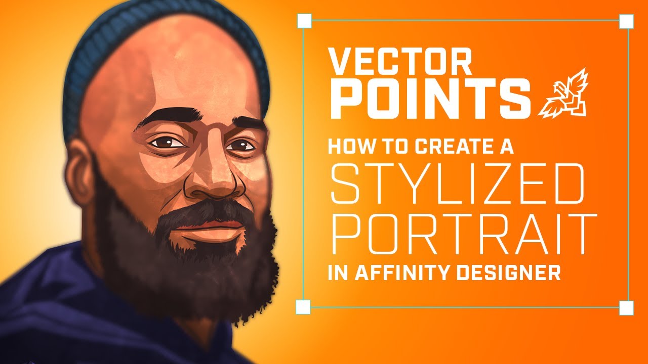 Vector Points - How to create a Stylized Vector Portrait in Affinity Designer