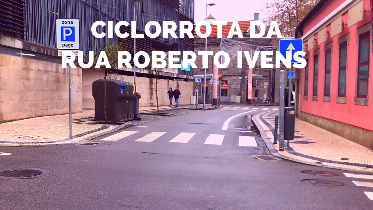🇵🇹🚲 Ciclorrota Rua Roberto Ivens - Matosinhos - Porto - Portugal