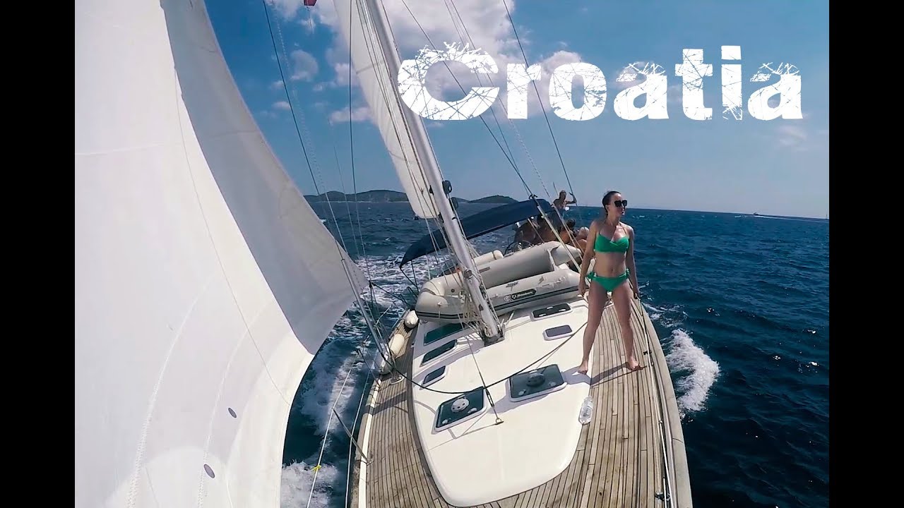 Yacht sailing Croatia + hidden places tips |Perniczech| (HD)