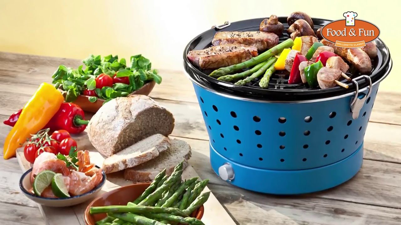 ¡Descubre cómo funciona la barbacoa portátil sin humos Grillerette!