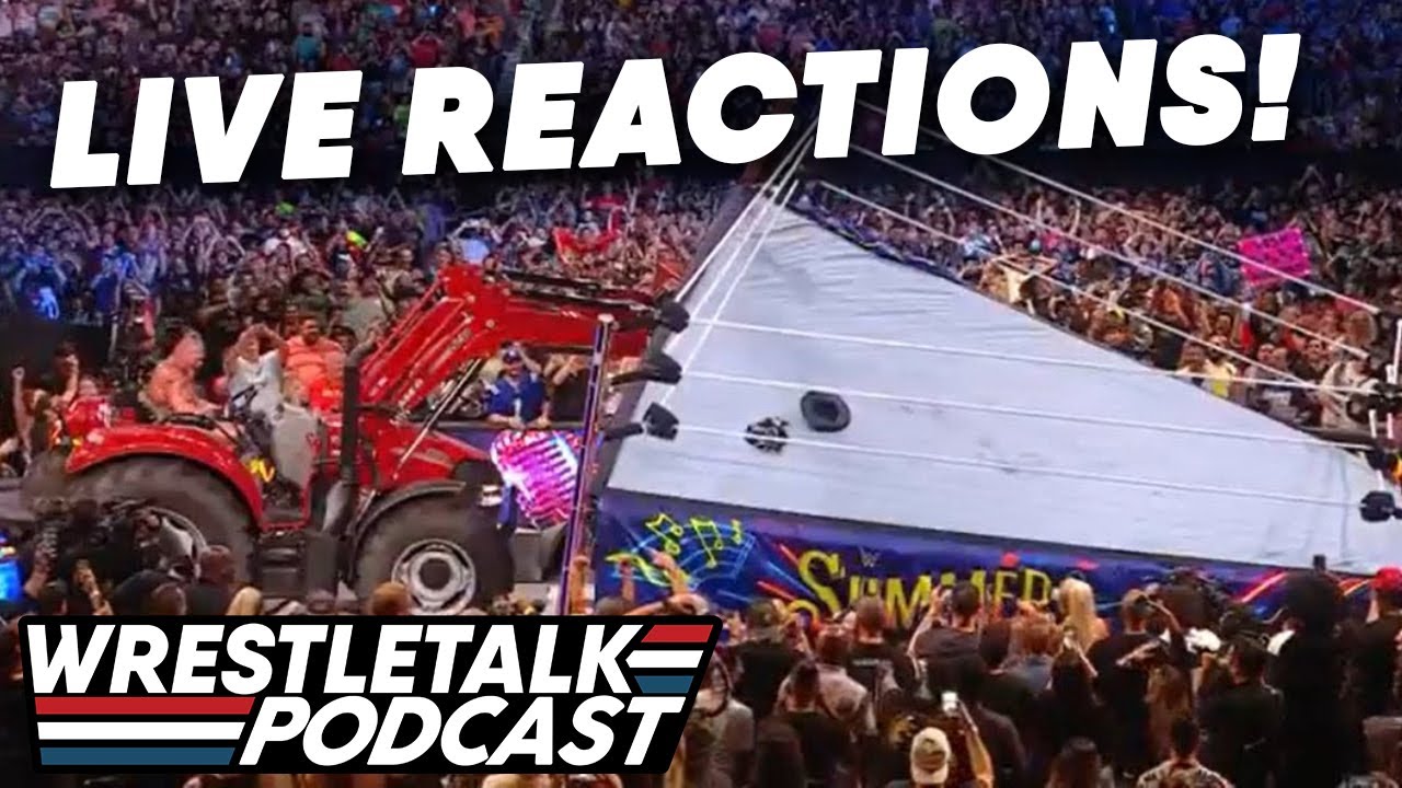 WWE Summerslam 2022 LIVE REACTIONS! | WrestleTalk Podcast