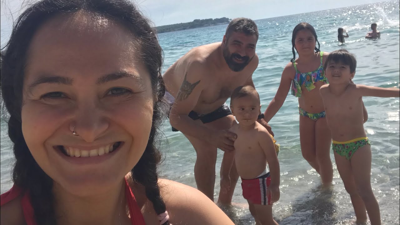 ÇOCUKLARLA BADEMLİ PİSSA KOYUDA KAMP YAPTIK