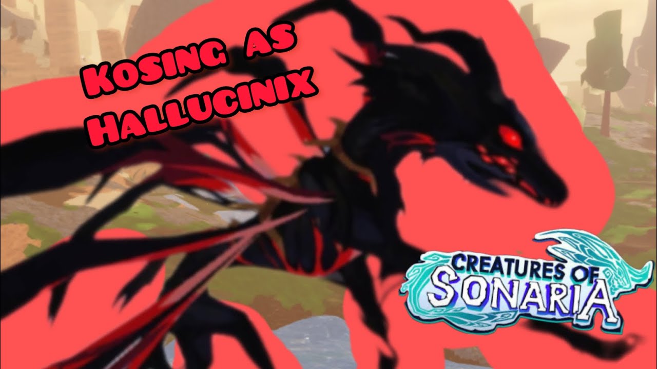 Kosing as Hallucinix | Creatures of Sonaria Roblox