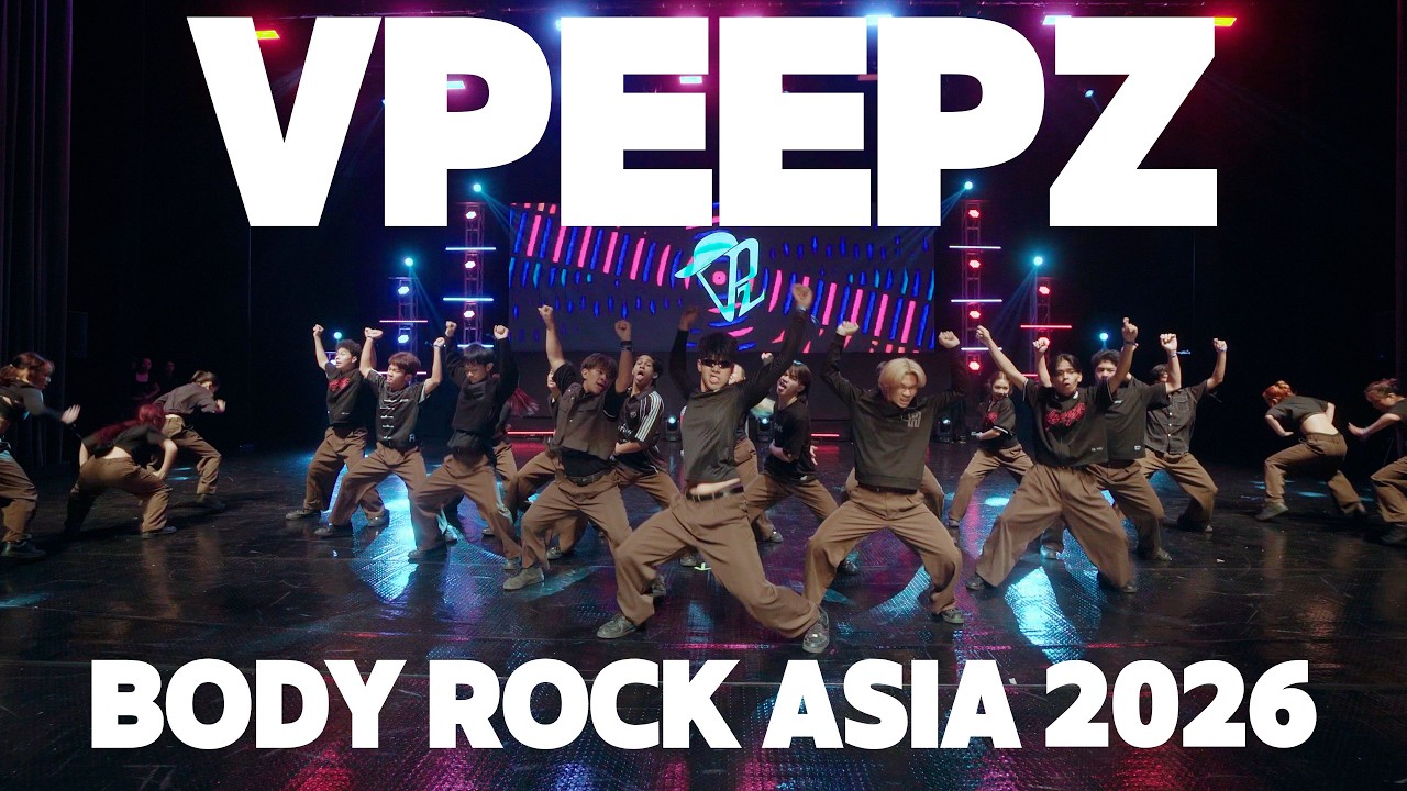 VPEEPZ | BODY ROCK ASIA 2026 SHOWCASE | MULTI-CAM 4K