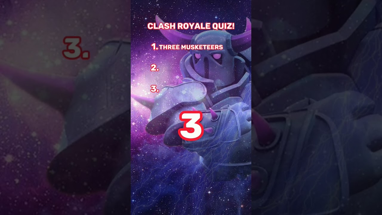 CLASH ROYALE QUIZ #clashroyale #quiz #shorts