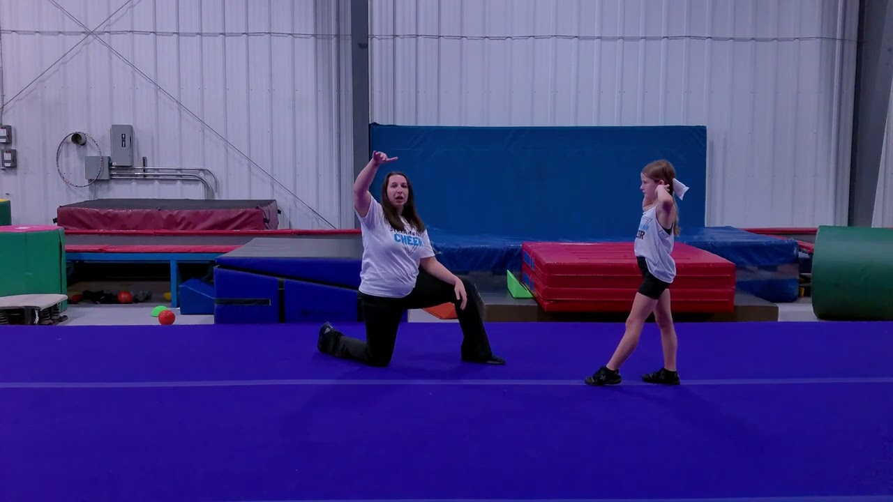 Spotting Level 1 Tumbling: Front Walkover
