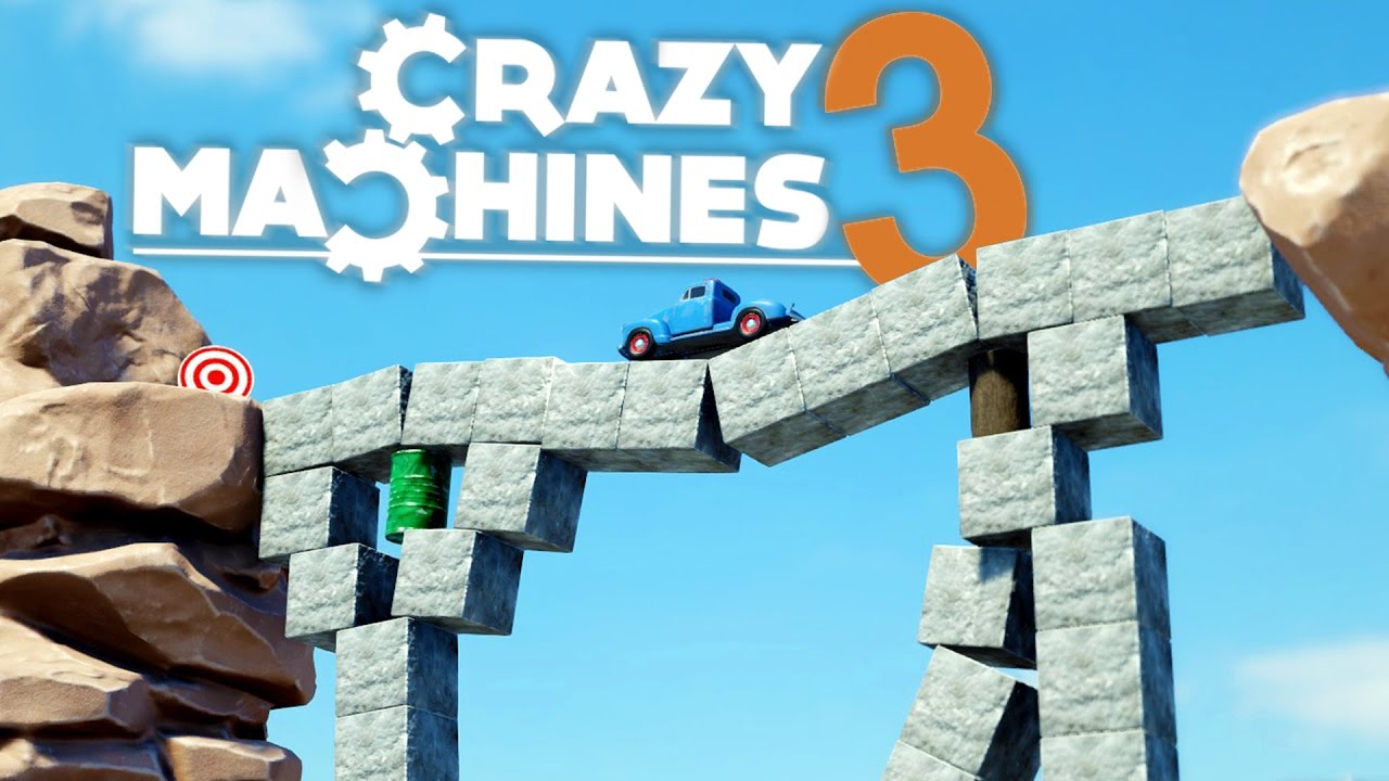 Crazy Machines 3 - One Dangerous Bridge! - Crazy Machines 3 Gameplay Highlights