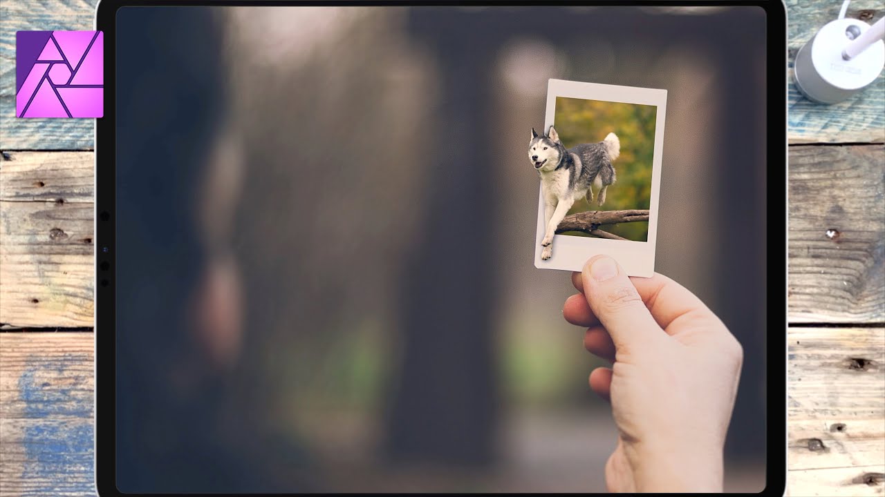 iPad Pro Tutorial - Affinity Photo Manipulation