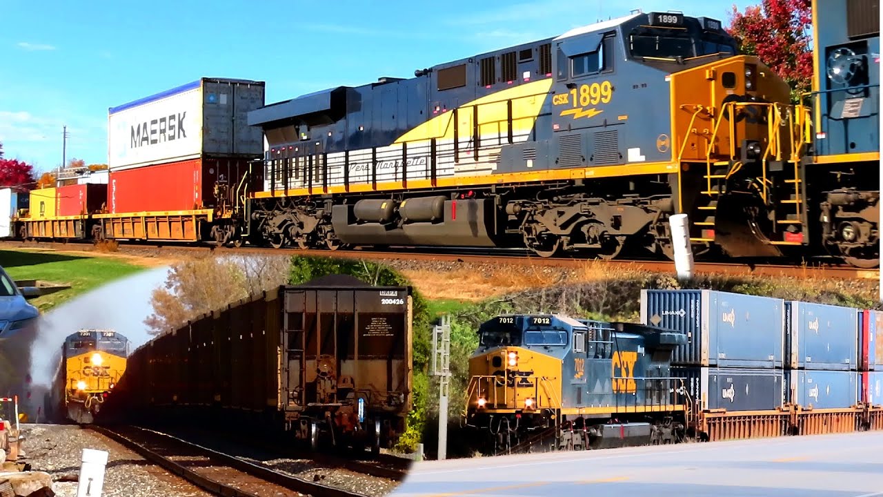 9 Trains on the Indy Line - 11/4/25