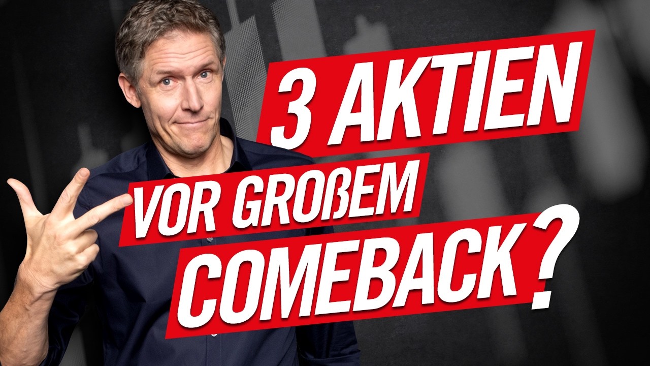 Jetzt g&uuml;nstig? 3 Aktien vor gro&szlig;em Turnaround?