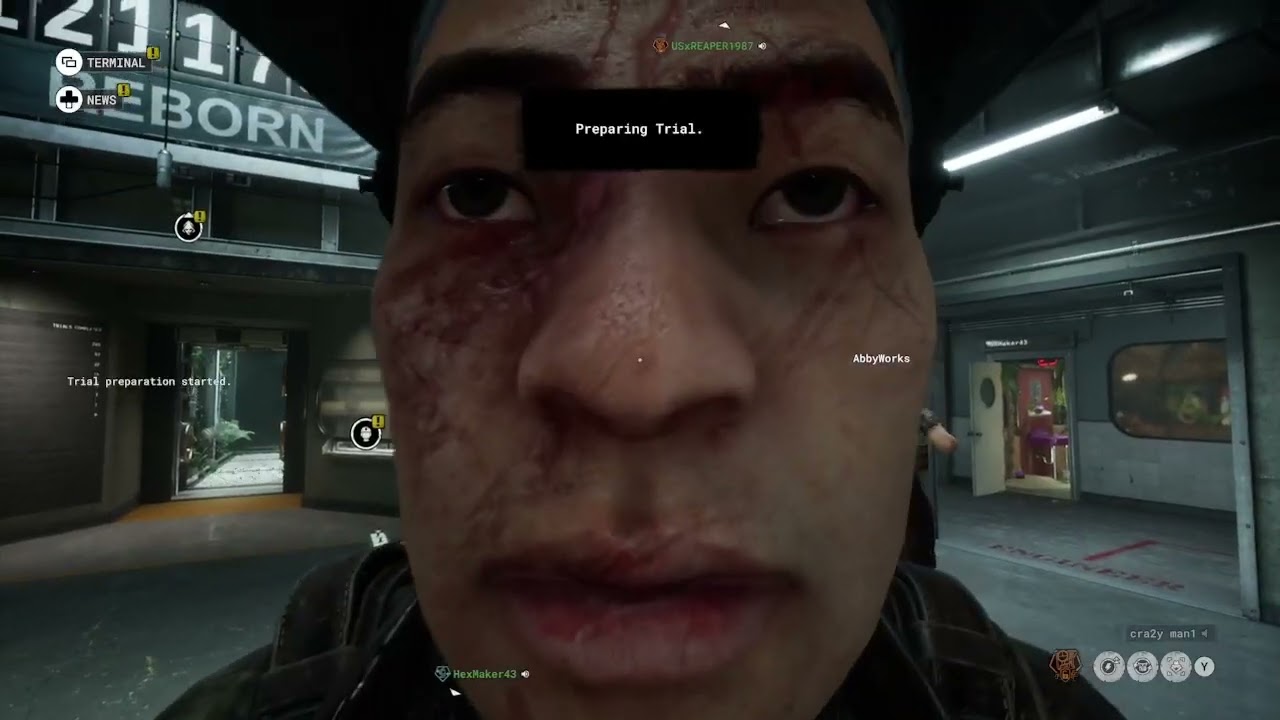 playing outlast trails while drinking