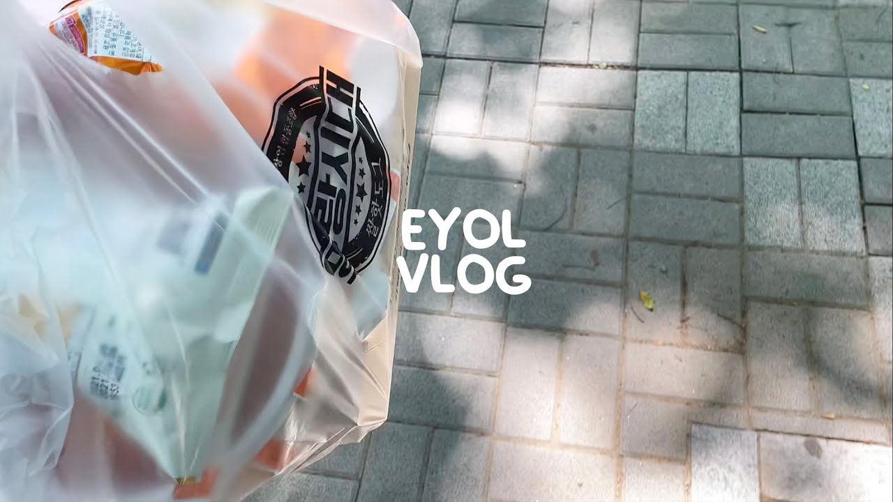 (sub)자취생 브이로그 | 명랑핫도그씨 이렇게 하면 억만장자밖에 못돼요, 새 가방과 침구 언박싱, 드디어 에어컨 청소, 공모전 준비하는 휴학생의 일상