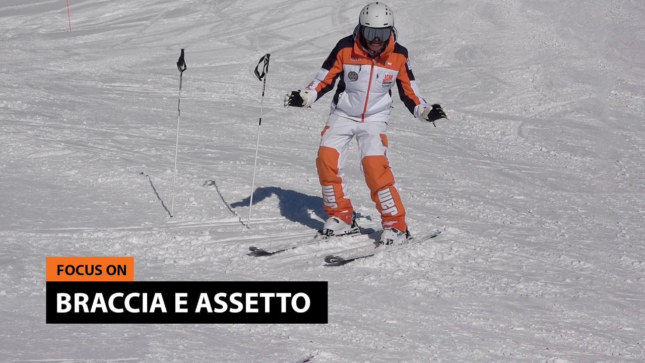 Braccia e Assetto: dinamica, tempismo ed equilibrio - Corso di sci Jam Session