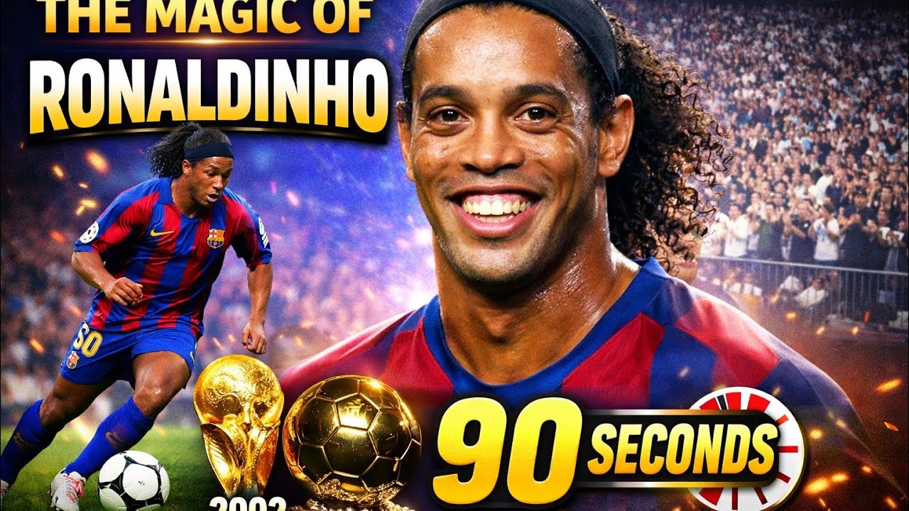 Ronaldinho: The Magic of Football in 90 Seconds