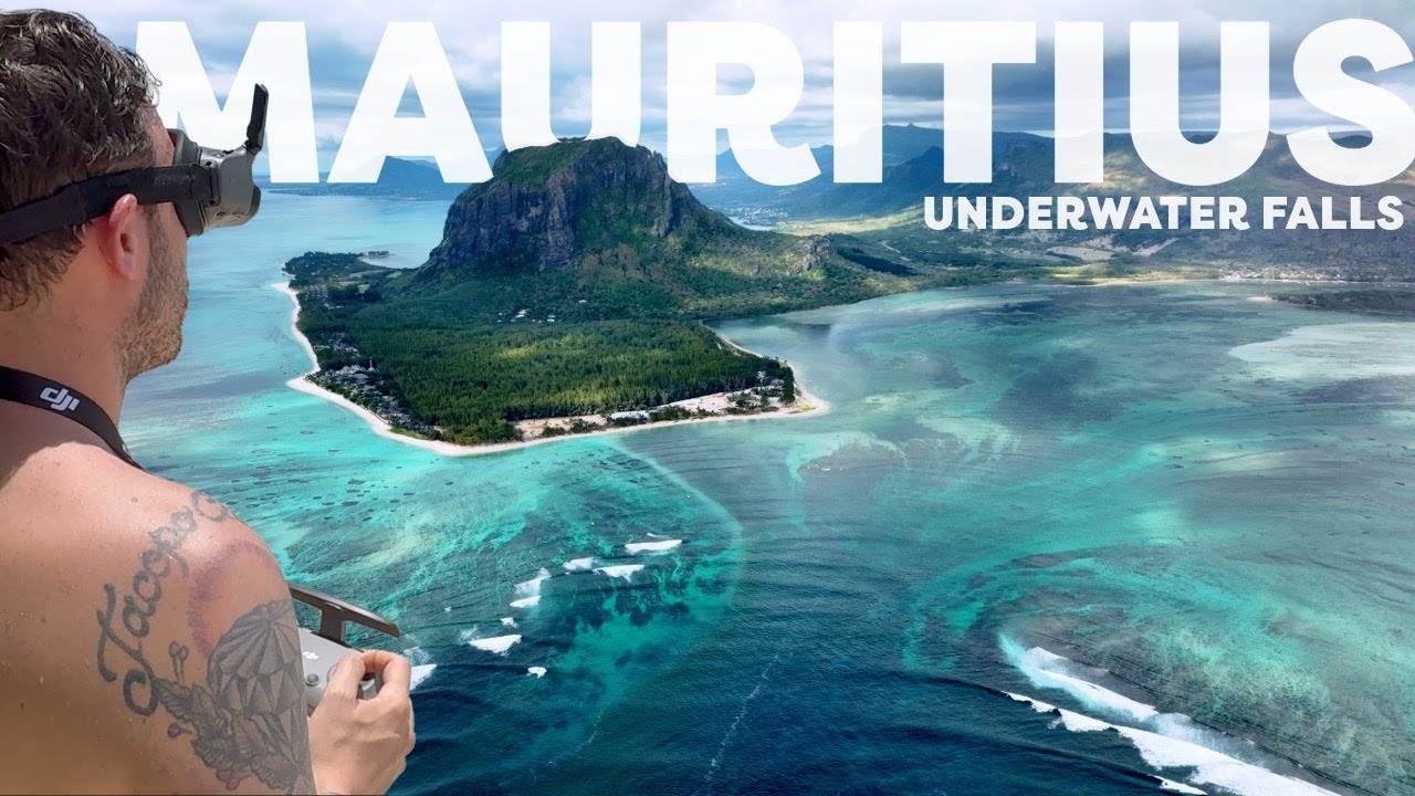 LE CASCATE SOTT&rsquo;ACQUA di MAURITIUS CON IL DRONE: DJI MAVIC 3 PRO + AVATA FPV