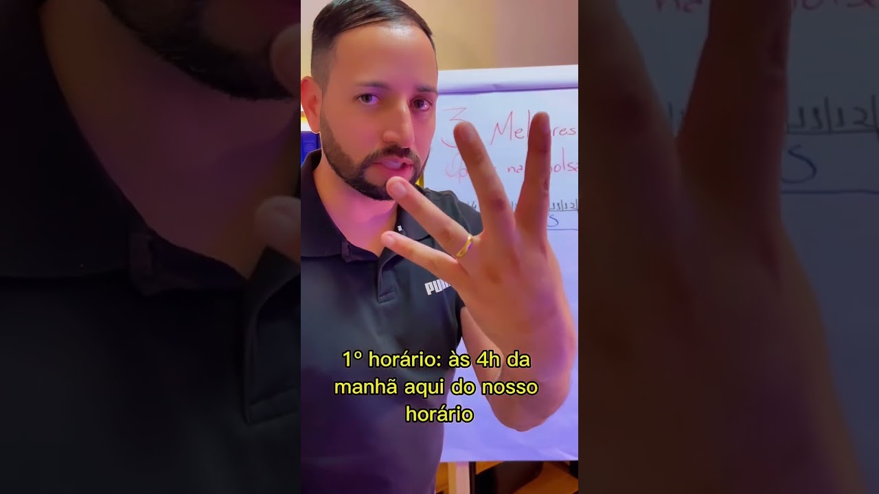 Os 3 melhores hor&aacute;rios p/ voc&ecirc; operar na Bolsa de Valores - Parte 1 #dolar #investimentos #b3
