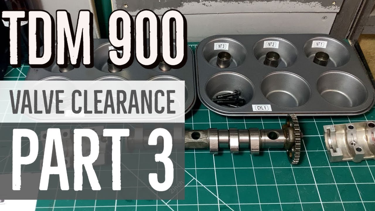 TDM900 Valve Clearance Part 3 | Camshaft and Valve Shims Removal