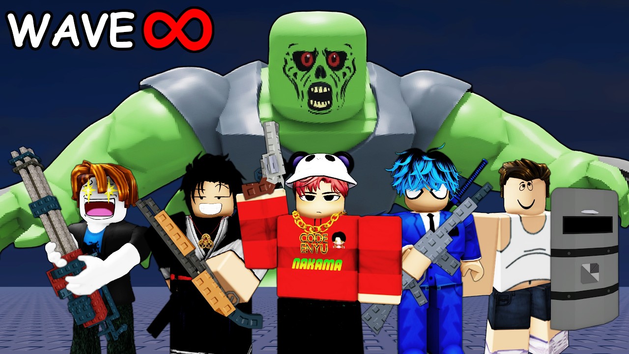 Смогут ли 5 ютуберов выжить в Zombie Arena?