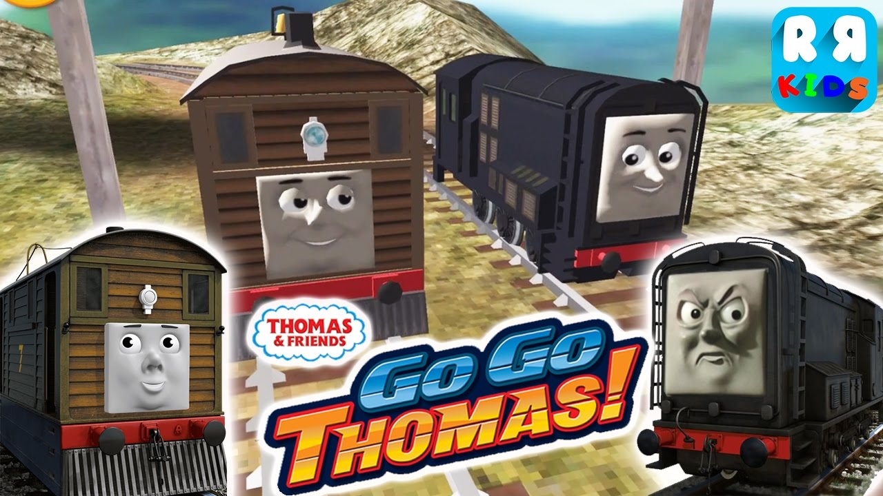Thomas & Friends: Go Go Thomas! - Toby Vs Diesel