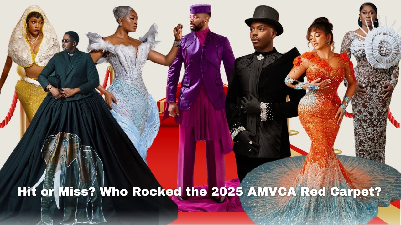 Check out the Hottest Fashion Trends from the 2025 AMVCA Award Night