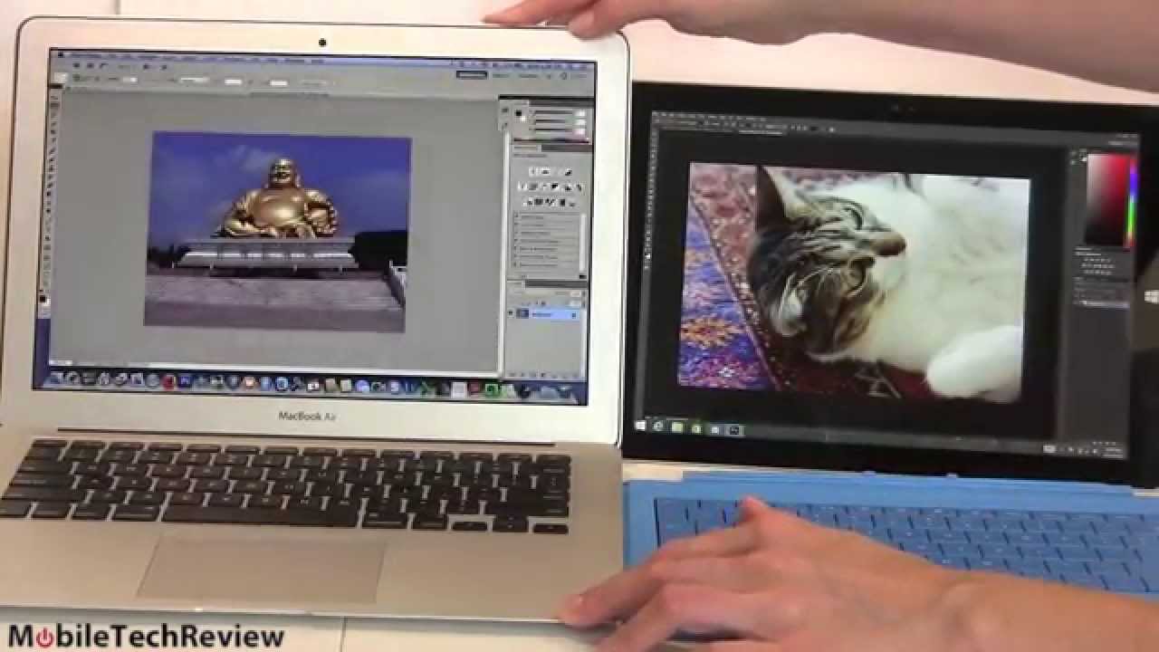 Microsoft Surface Pro 3 vs. MacBook Air Comparison Smackdown
