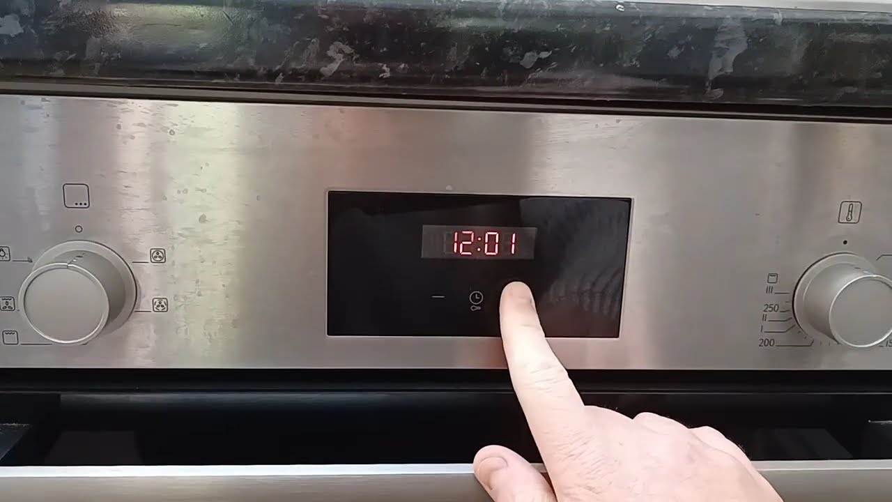 Bosch Oven Set Clock/Time - Quick and Easy Guide