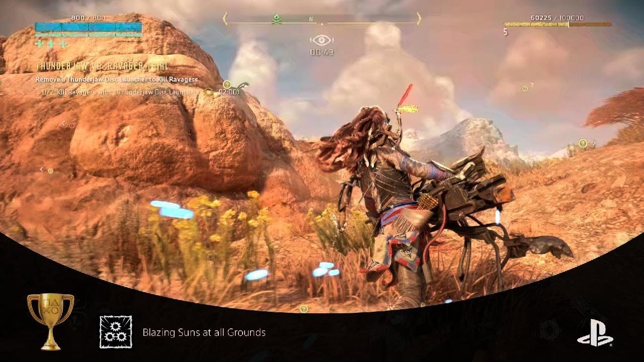 Horizon Zero Dawn Remastered Blazing Suns At All Grounds Trophy PS5
