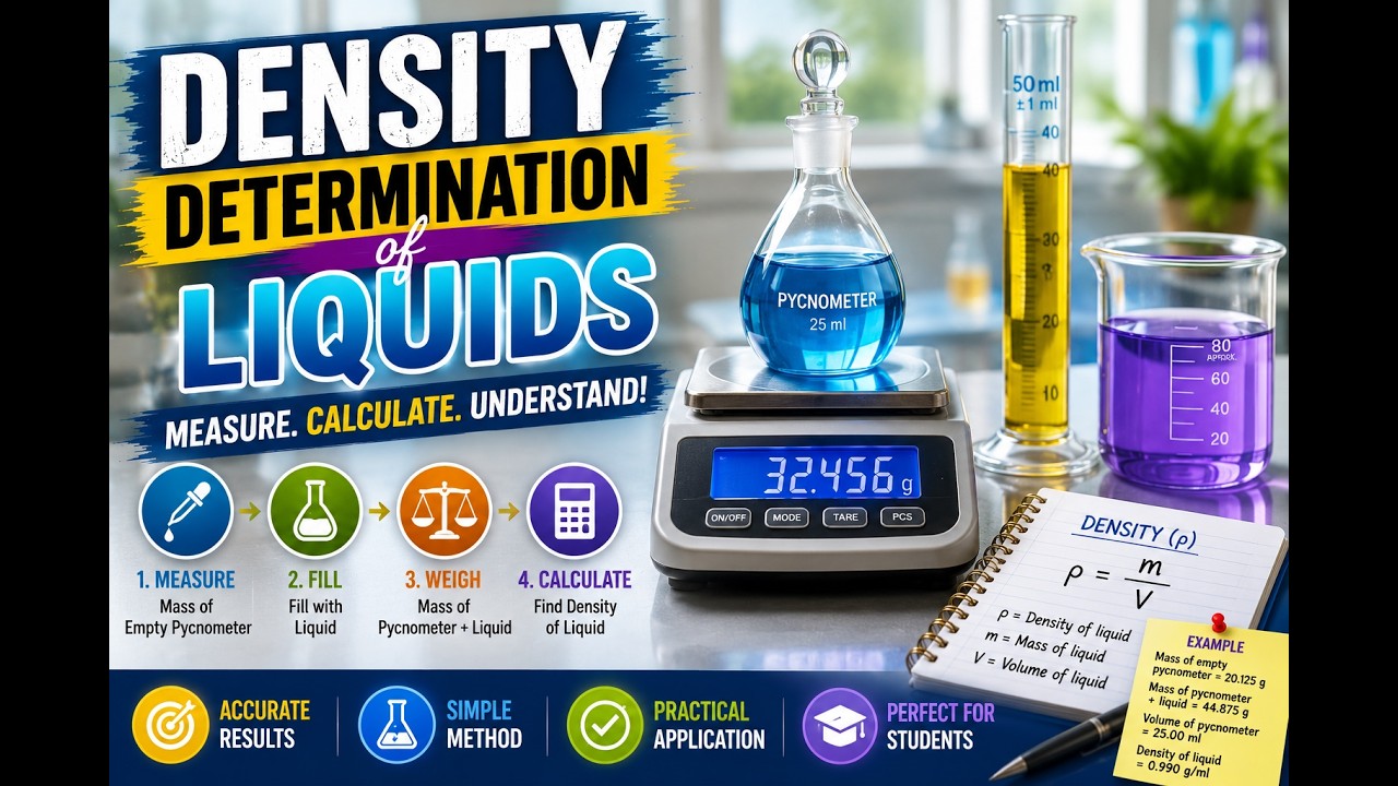 Density Determination of Liquids