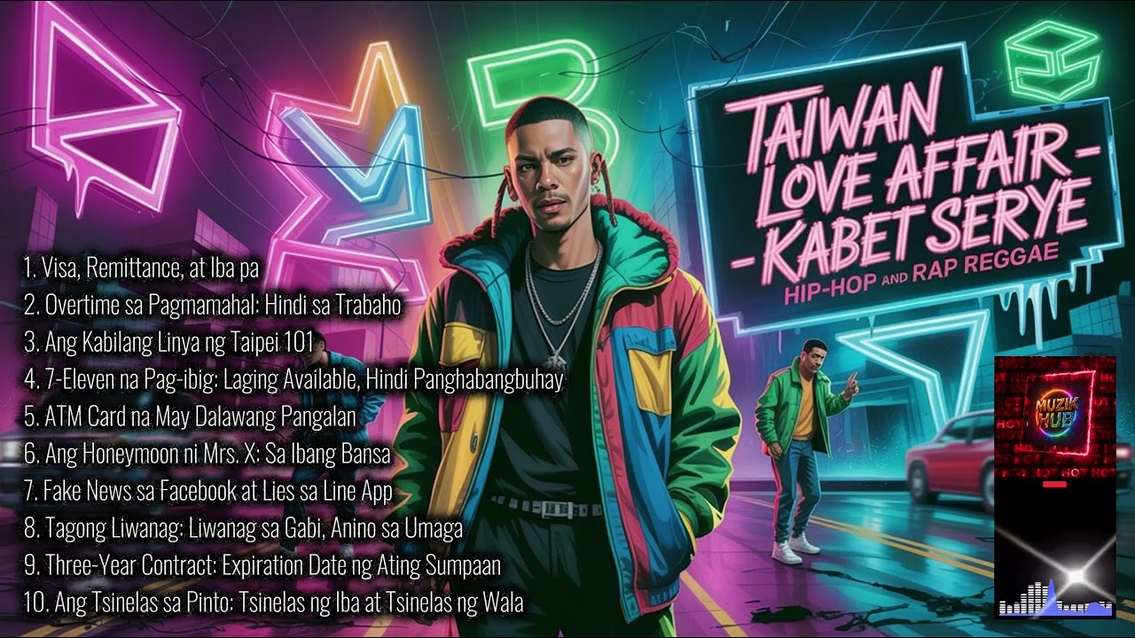 TAIWAN LOVE AFFAIR - Kabet Serye | Hip-hop and Rap Reggae | Original Compositions | @TopTrending