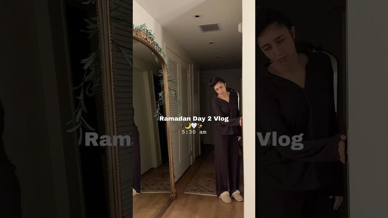 Видеоблог за 2-й день Рамадана: проведите утро со мной🌙🤍 #ramadanvlog #morningroutine #morningvlo...