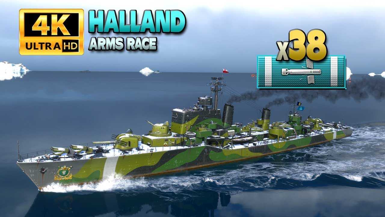 эсминец Halland: противники стараются победить сильнее - World of Warships