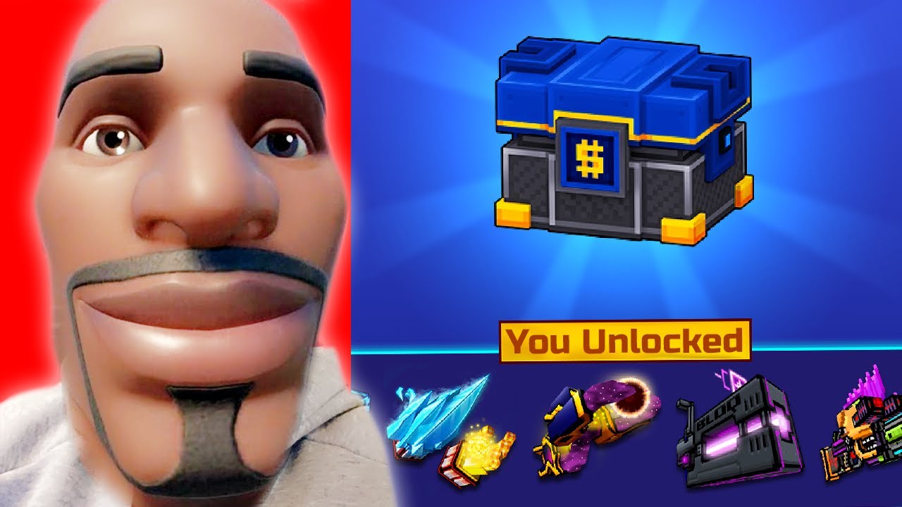 Risking 700 Gems on two Mythical Chests! (Pixel Gun 3D F2P)
