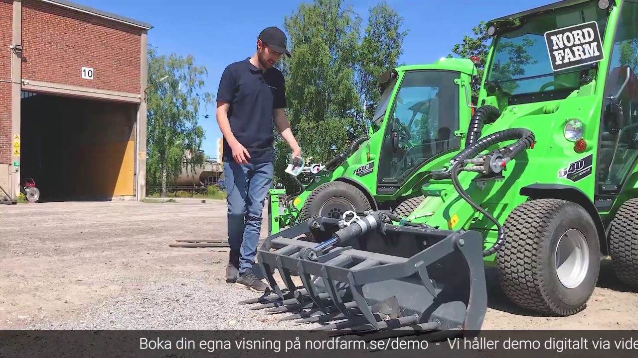 Fodergrep - redskap till Avant Kompaktlastare