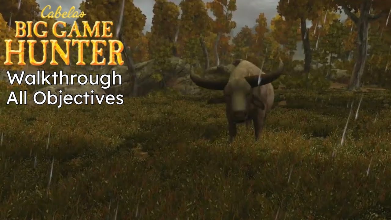 Cabela's Big Game Hunter 2008 - 100% Full Game Walkthrough (All Objectives)