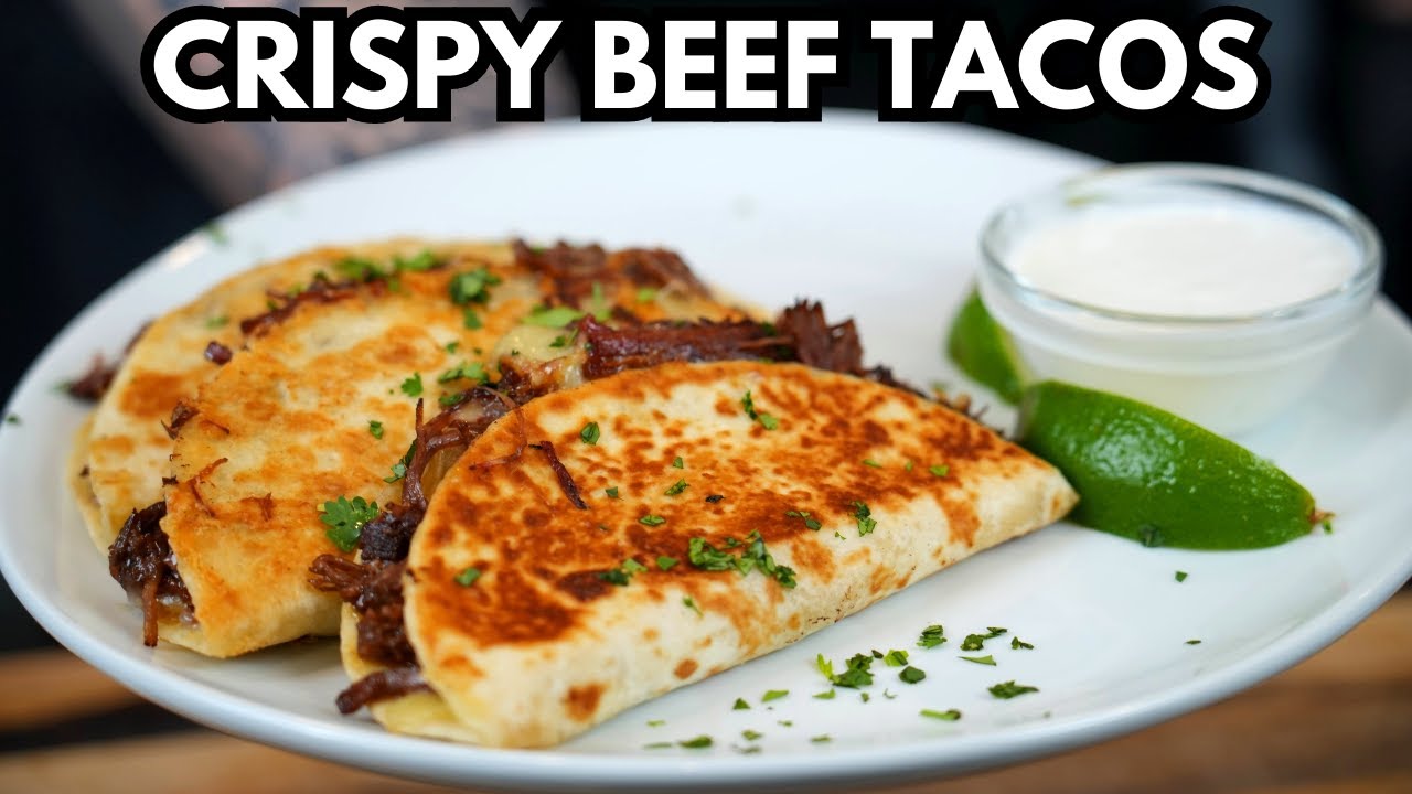 Need Your Taco Fix? Try These Incredible Crispy Beef Tacos