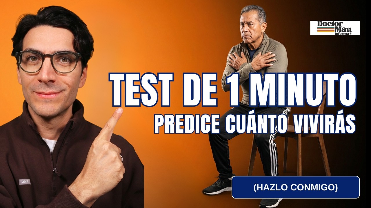 La prueba de 1 minuto que predice cuánto vivirás
