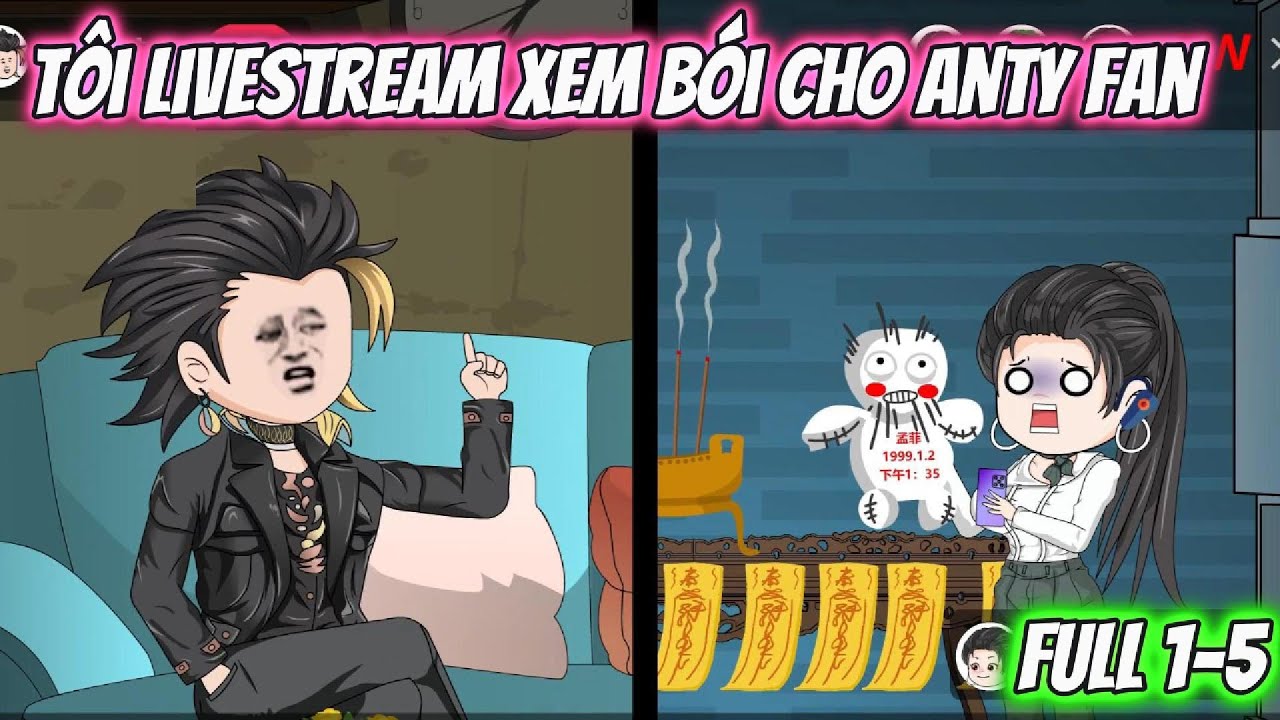 Tôi Livestream Xem Bói Cho Anty Fan | HH VietSub
