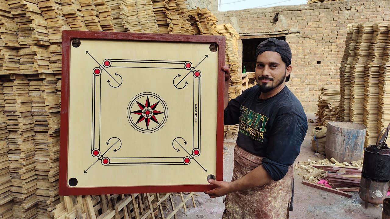 Making Carrom Board | Carrom Board Manufacturing.