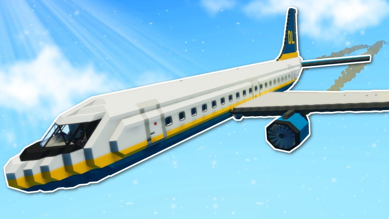 PLANE CRASH SURVIVAL IN SNOW STORM! - Stormworks Multiplayer Gameplay
