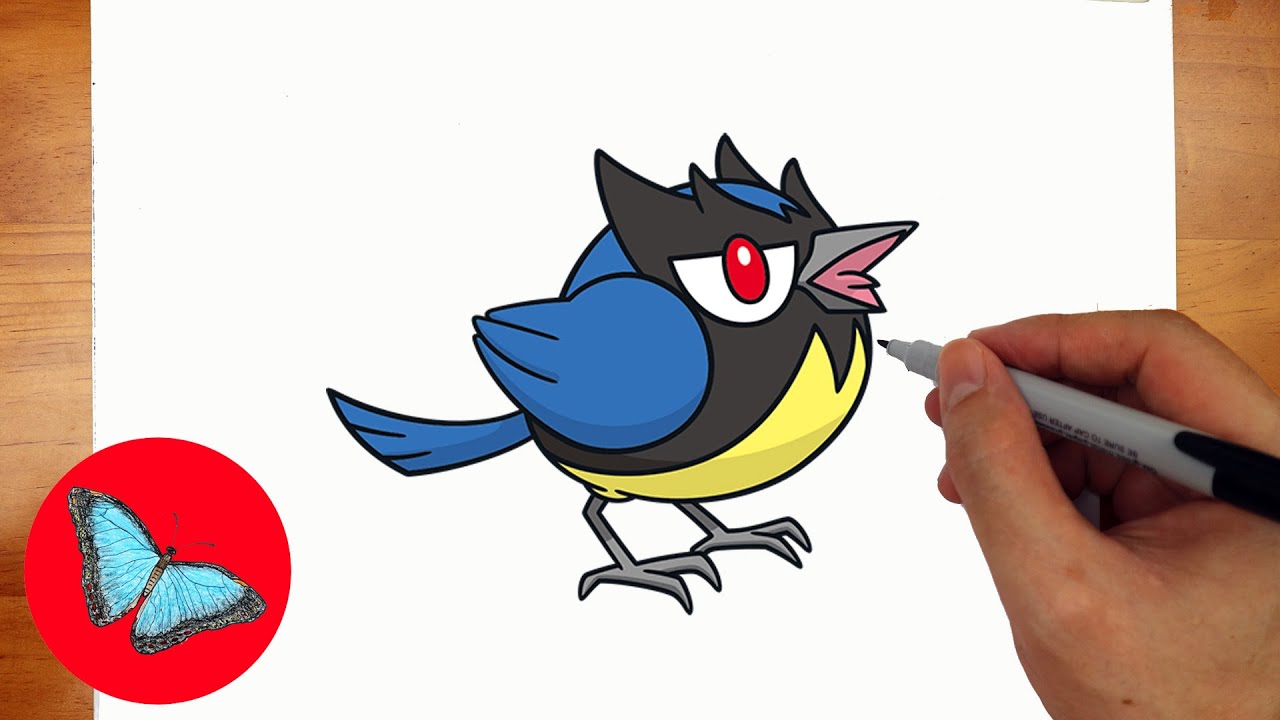 How To Draw Pokemon - Rookidee Step by Step