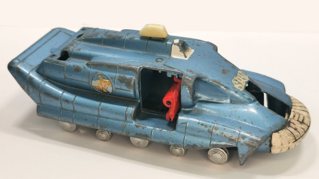 Изящный ремонт корабля Captain Scarlet SPV № 104. Сериал Джери Андерсона. Литая модель.