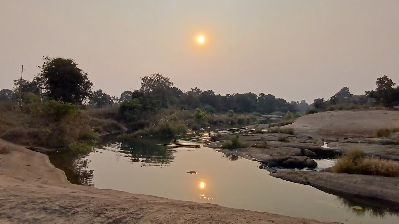 Village pond View /Nityanandpur Village 🌏