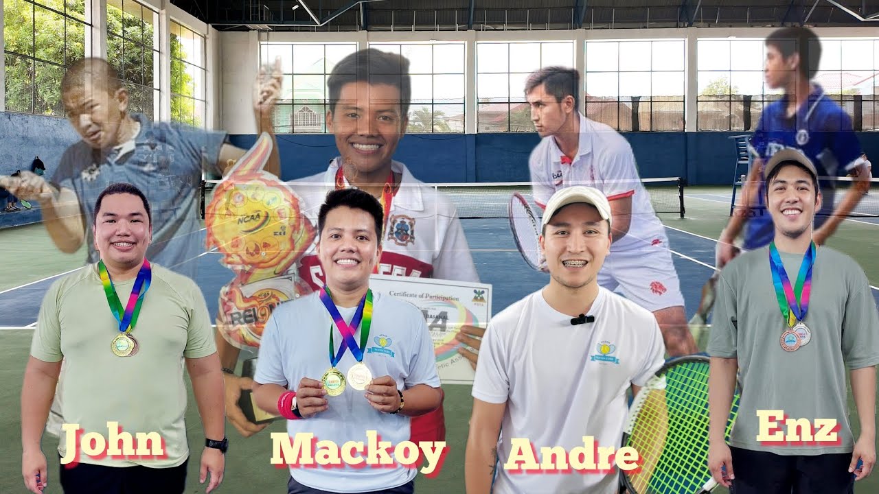 Singles Tennis Tournament Feat. Former Ateneo and San Beda Varsity Players