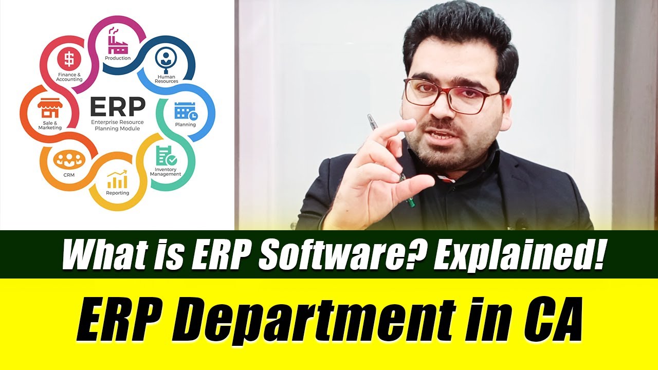 What is ERP Software in CA Audit Department? | Explained : Professional's Legacy
