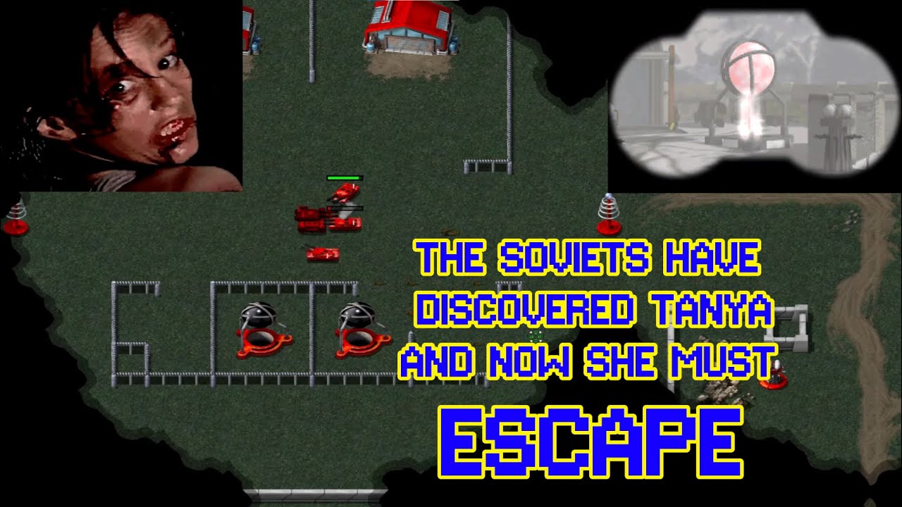 C & C Red Alert 1 Remastered - Custom Mission - Escape