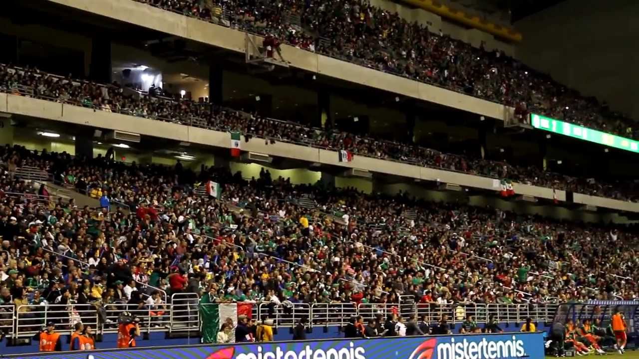 Mexico Vs Corea del Sur  San Antonio Texas 1/29/14 AlamoDown