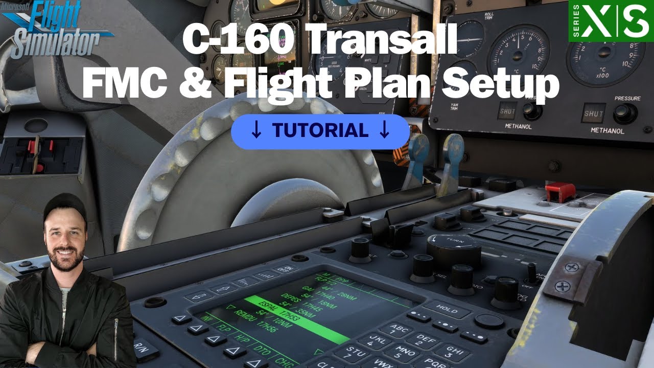 Beginner-Friendly Azurpoly C-160 Transall FMC Setup & Flight Planning Tutorial | MSFS2020