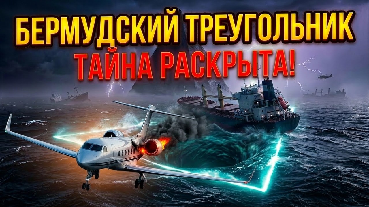 Корабли и самолёты Бермудского треугольника: ГДЕ ОНИ? Лекция для сна