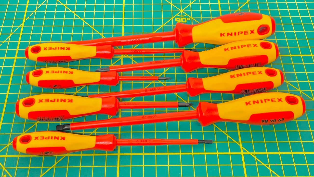 Knipex Now Makes 1000V Screwdrivers?! Let’s Check Them Out!
