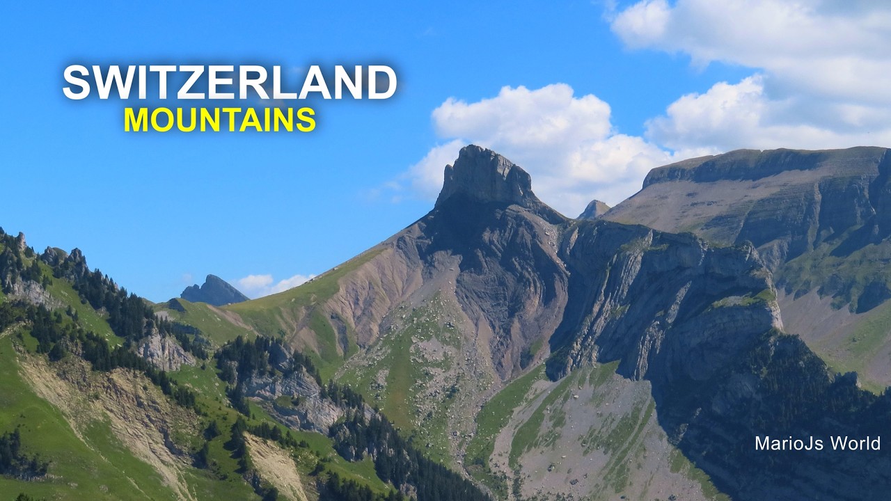 Швейцарские горы 🇨🇭 Швейцария лучшие места